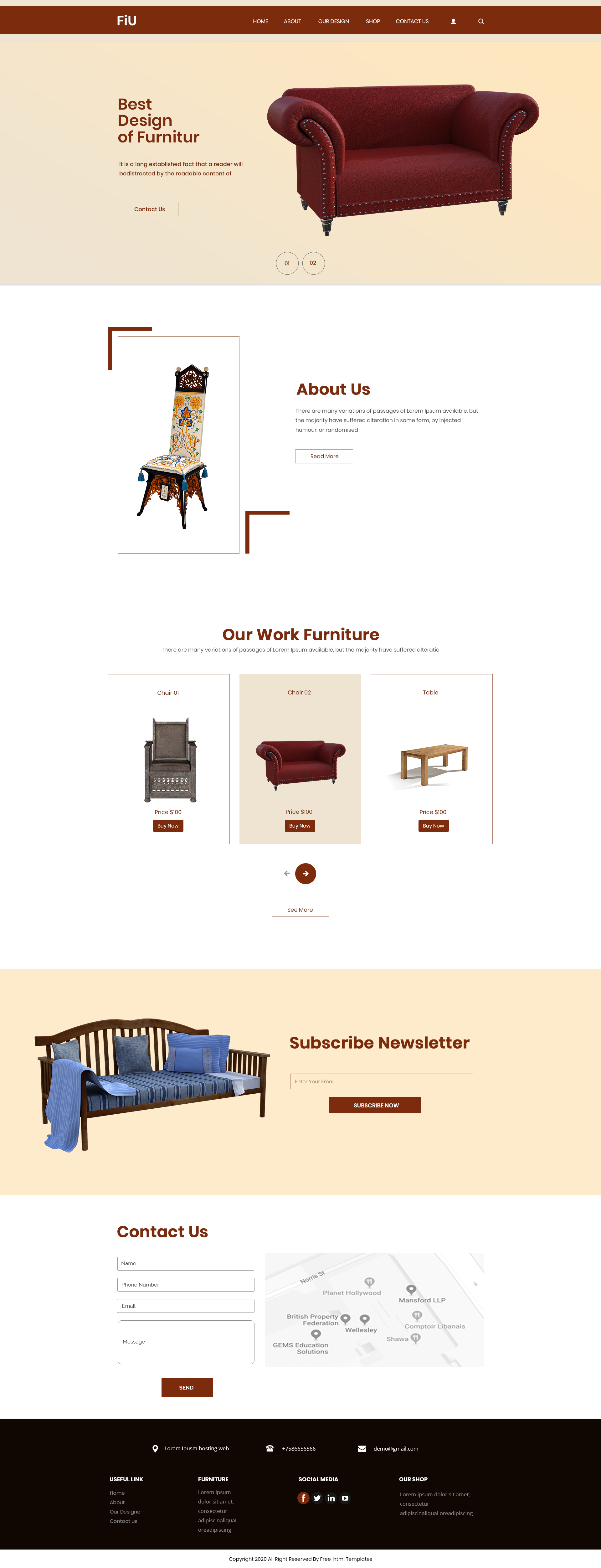 FiU Furniture template